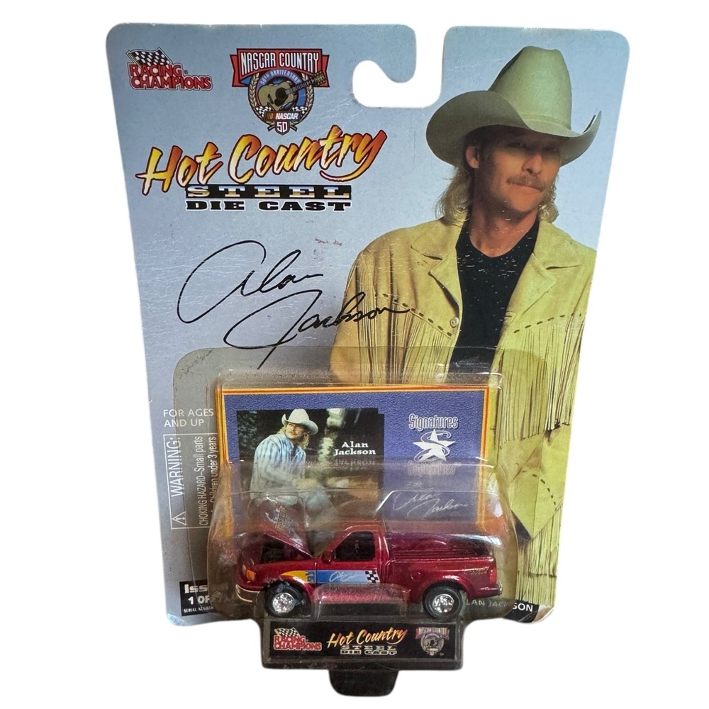 Alan Jackson Collectible Red Die-Cast Car